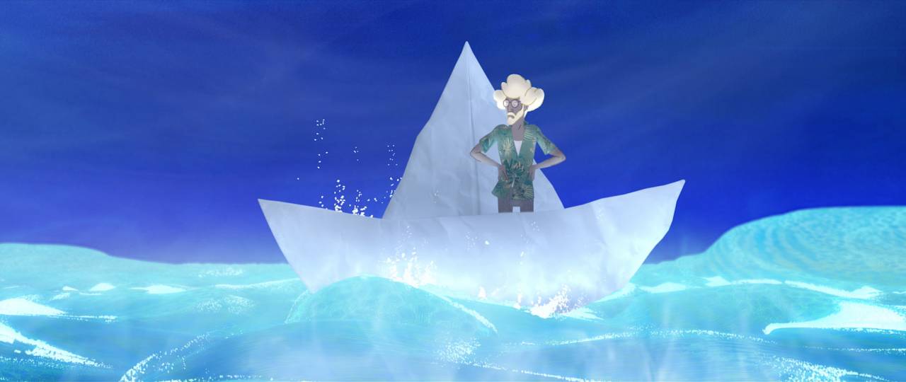 the island