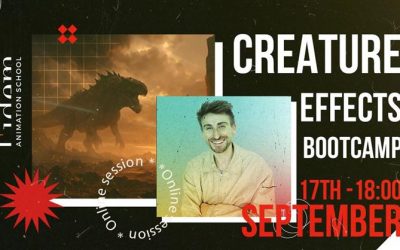 WEBINAR: Creature Effects (CFX). El arte de dar vida digital a personajes